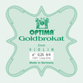 Optima Goldbrokat, Violin E, (Steel), Loop, 4/4, .25 Light