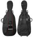 GEWA Cello Gig-Bag, Prestige Rolly, 25mm Padding, 3/4, Black