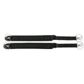 Rucksack Strap Pair, 30mm (1 3/16") Wide, 55-80cm (21.5-31.5") Long, Chrome Plated Snaps w/Loop