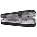 GEWAPURE Violin Case, CVF02, Styrofoam , 4/4, Black/Light Grey