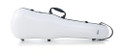 PURE by GEWA Violin Case, Polycarbonate 1.8, Shaped, White/Black w/Subway Handle