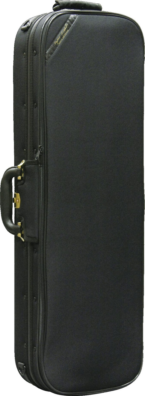 Levitas Violin Case, Super Light, 4/4, Oblong, Black - Audubon