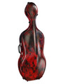 Accord Cello Case, Ultra Light 2.3, 4/4, Medium, 3D Red