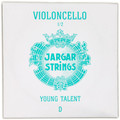 Jargar Young Talent, Cello D, (Steel/Chrome), 1/2, Medium