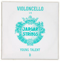 Jargar Young Talent, Cello D, (Steel/Chrome), 1/4, Medium