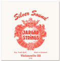 Jargar Classic Silver Sound, Cello G, (Steel/Silver), 4/4, Forte