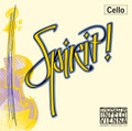 Spirit, Cello D, (Steel/Chrome), 4/4, Medium