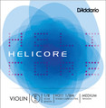 D'Addario Helicore, Violin E, (Tinned High Carbon Steel), Ball, 1/8, Medium