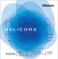 D'Addario Helicore, Violin E, (Tinned High Carbon Steel), Ball, 4/4, Light