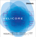 D'Addario Helicore, Violin D, (Rope/Titanium), 4/4, Light