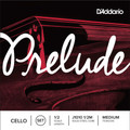 D'Addario Prelude, Cello Set, (Nickel A), 1/2, Medium