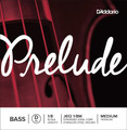 D'Addario Prelude, Bass Orchestra D, (Rope/Stainless Steel), 1/8, Medium