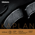 D'Addario Kaplan Forza, Viola D, (Rope/Aluminum), Long/Heavy, 16-16.5"