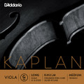 D'Addario Kaplan Forza, Viola G, (Rope/Silver), Long/Medium, 16-16.5"