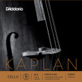 D'Addario Kaplan, Cello G, (Rope/Tungsten), 4/4, Light