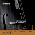 D'Addario Kaplan, Cello C, (Rope/Tungsten), 4/4, Heavy
