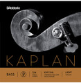 D'Addario Kaplan, Bass Orchestra D, (Rope//Nickel), 3/4, Light