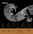 D'Addario Kaplan, Bass Orchestra E, (Rope/Tungsten), 3/4, Medium