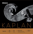D'Addario Kaplan, Bass Orchestra E, (Rope/Tungsten), 3/4, Heavy