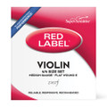 Super-Sensitive Red Label, Violin Set, (w/Plain Steel Ball E), 4/4, Medium