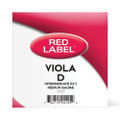 Super-Sensitive Red Label, Viola D, (Steel/Nickel), 14" (Int.), Medium