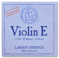 Larsen Original, Violin Set, (w/Steel E, Synthetic/Aluminum A&D), Loop E, 4/4, Medium