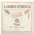 Larsen Original, Viola A, (Steel/Stainless Steel), Loop, Soft
