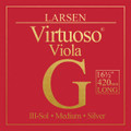 Larsen Virtuoso, Viola G, (Synthetic/Silver), Medium, Long (420mm Scale/16.5"+ body)