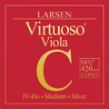 Larsen Virtuoso, Viola C, (Synthetic/Silver), Medium, Long (420mm Scale/16.5"+ body)