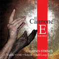 Larsen Il Cannone Soloist,  Violin E, (Carbon Steel), Loop, 4/4