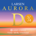 Larsen Aurora, Violin D, (Synthetic/Aluminum), 3/4, Medium