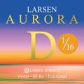 Larsen Aurora, Violin D, (Synthetic/Aluminum), 1/16, Medium