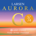 Larsen Aurora, Violin G, (Synthetic/Silver), 3/4, Medium