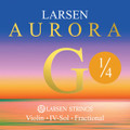 Larsen Aurora, Violin G, (Synthetic/Silver), 1/4, Medium