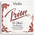 Prim, Violin D, (Steel/Chrome), 4/4, Orchestra