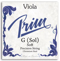 Prim, Viola G, (Steel/Chrome), 4/4, Soft (Also for scale above 39cm)