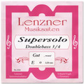 Lenzner Super Solo, Bass Orchestra E, (Gut/Silver), 3/4, Medium