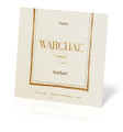 Warchal Amber, Violin E, (Steel Alloy), Ball, 4/4, Medium