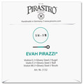 Pirastro Evah Pirazzi, Violin E, (Silvery Steel), Ball, 1/4-1/8, Medium
