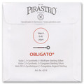 Pirastro Obligato, Viola C, (Synthetic/Tungsten-Silver), 4/4, Weich (Also for 38.5-40cm Scale)