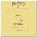 Pirastro Eudoxa, Cello G, (Gut/Silver), 4/4, 27