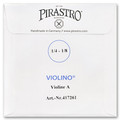 Pirastro Violino, Violin A, (Synthetic/Aluminum), 1/4-1/8, Medium