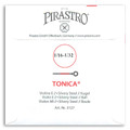 Pirastro Tonica, Violin E, (Silvery Steel), Ball, 1/16-1/32, Medium