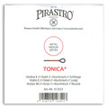 Pirastro Tonica, Violin E, (Steel/Aluminum), Loop, 4/4, Medium