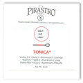 Pirastro Tonica, Violin E, (Steel/Aluminum), Loop, 4/4, Weich