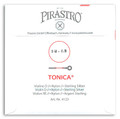 Pirastro Tonica, Violin D, (Synthetic/Silver), 1/4-1/8, Medium