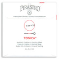 Pirastro Tonica, Violin G, (Synthetic/Silver), 1/16-1/32, Medium