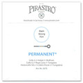 Pirastro Permanent, Cello G, (Rope/Tungsten), 4/4, Stark