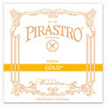 Pirastro Gold, Violin Set, Loop E, Packaged, 4/4, Medium