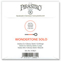 Pirastro Wondertone Solo, Violin E, (Silvery Steel), Loop, 4/4, Medium